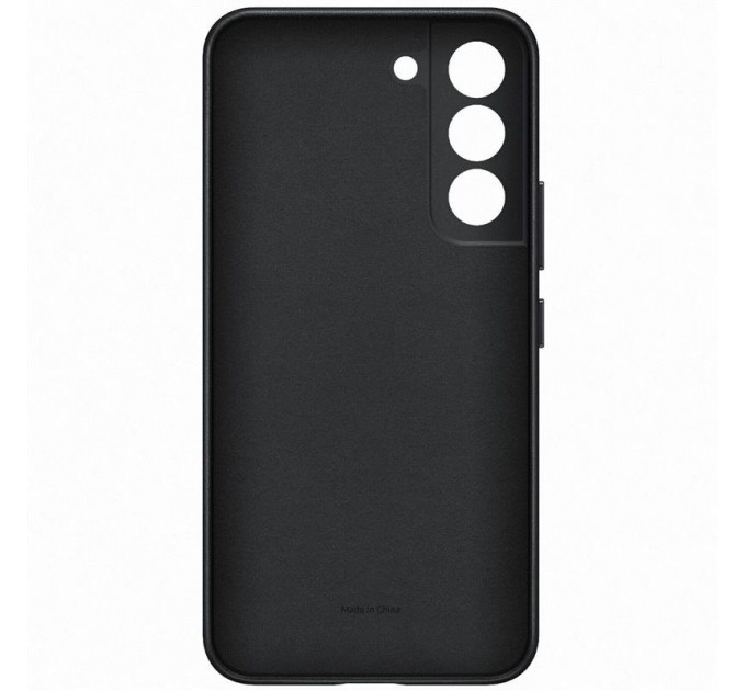 Samsung Чохол-накладка Samsung Leather Cover для Samsung Galaxy S22 SM-S901 Black (EF-VS901LBEGRU)
