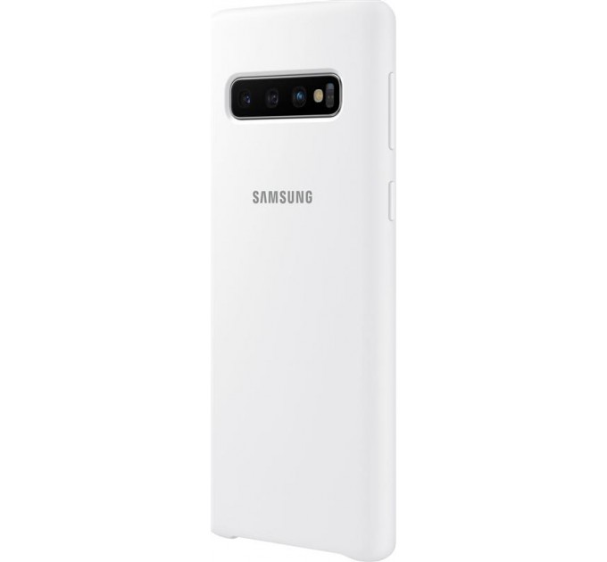 Samsung Чохол-накладка Samsung Silicone Cover для Samsung Galaxy S10 SM-G973 White (EF-PG973TWEGRU)
