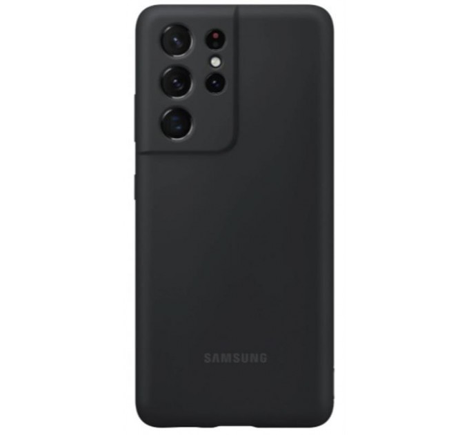Samsung Чохол-накладка Samsung Silicone Cover для Samsung Galaxy S21 Ultra SM-G998 Black (EF-PG998TBEGRU)