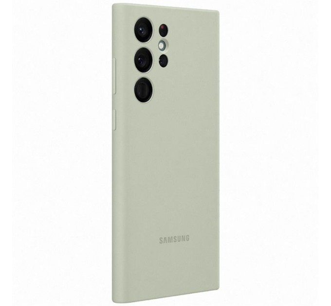 Samsung Чохол-накладка Samsung Silicone Cover для Samsung Galaxy S22 Ultra SM-S908 Olive Green (EF-PS908TMEGRU)