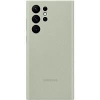 Чохол-накладка Samsung Silicone Cover для Samsung Galaxy S22 Ultra SM-S908 Olive Green (EF-PS908TMEGRU)