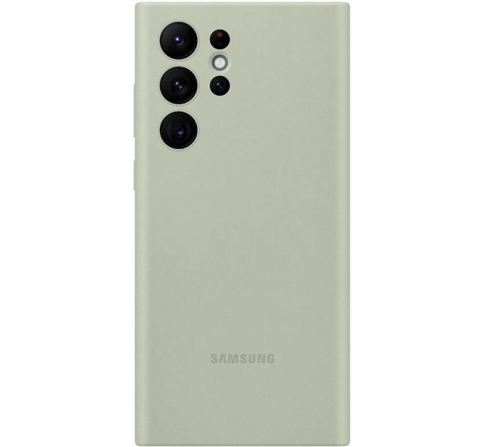 Samsung Чохол-накладка Samsung Silicone Cover для Samsung Galaxy S22 Ultra SM-S908 Olive Green (EF-PS908TMEGRU)