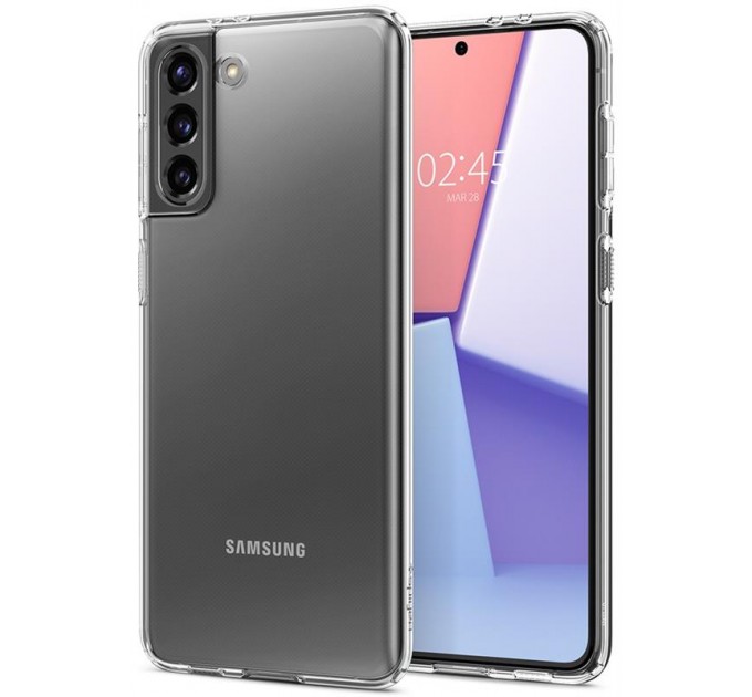 Spigen Чохол-накладка Spigen Crystal Flex для Samsung Galaxy S21 SM-G991 Clear (ACS02447)