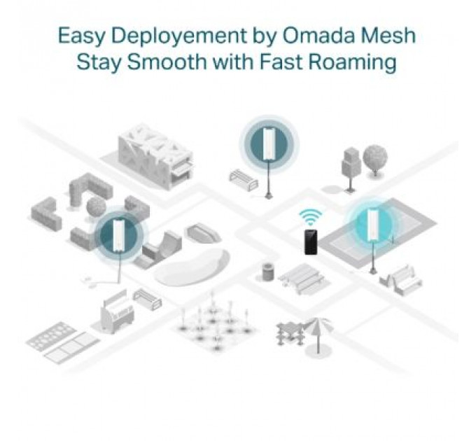 Точка доступу Wi-Fi TP-Link EAP610-OUTDOOR