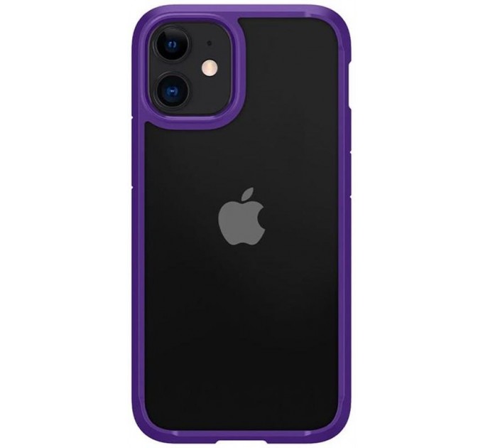Чохол-накладка Spigen Crystal Hybrid для Apple iPhone 12 Mini Hydrangea Purple (ACS01544)