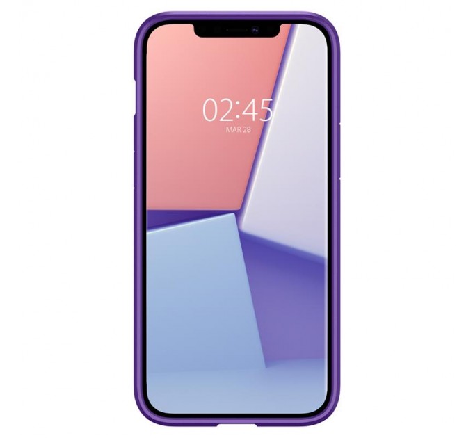 Spigen Чохол-накладка Spigen Crystal Hybrid для Apple iPhone 12 Pro Max Hydrangea Purple (ACS01478)