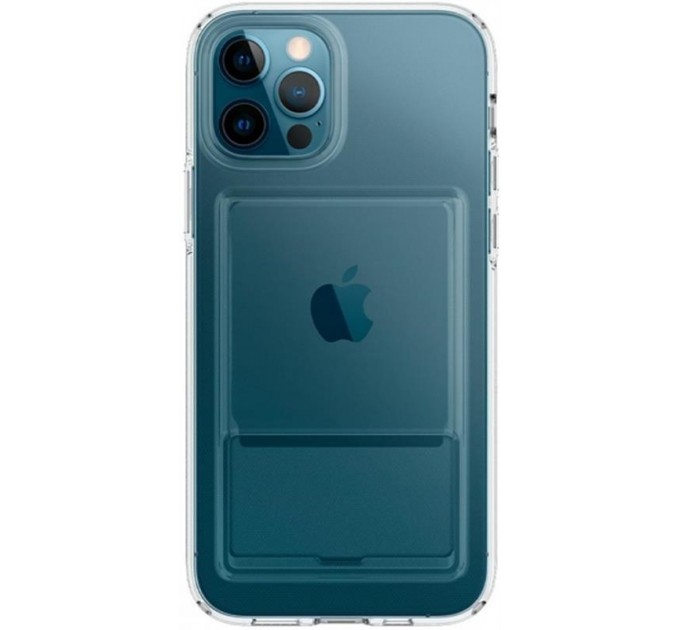 Spigen Чохол-накладка Spigen Crystal Slot для Apple iPhone 12/12 Pro Crystal Clear (ACS02576)