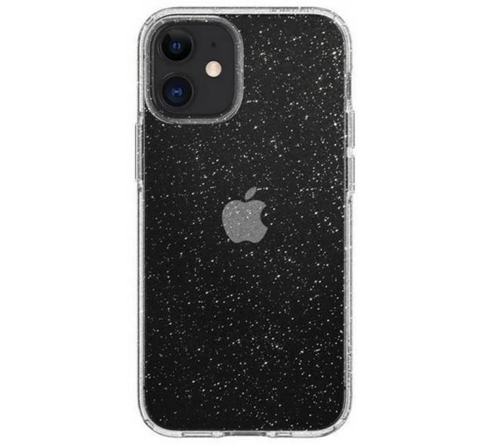 Чохол-накладка Spigen Liquid Crystal Glitter для Apple iPhone 12 Mini Crystal Quartz (ACS01741)