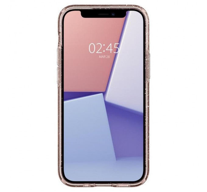 Spigen Чохол-накладка Spigen Liquid Crystal Glitter для Apple iPhone 12 Mini Rose Quartz (ACS01742)