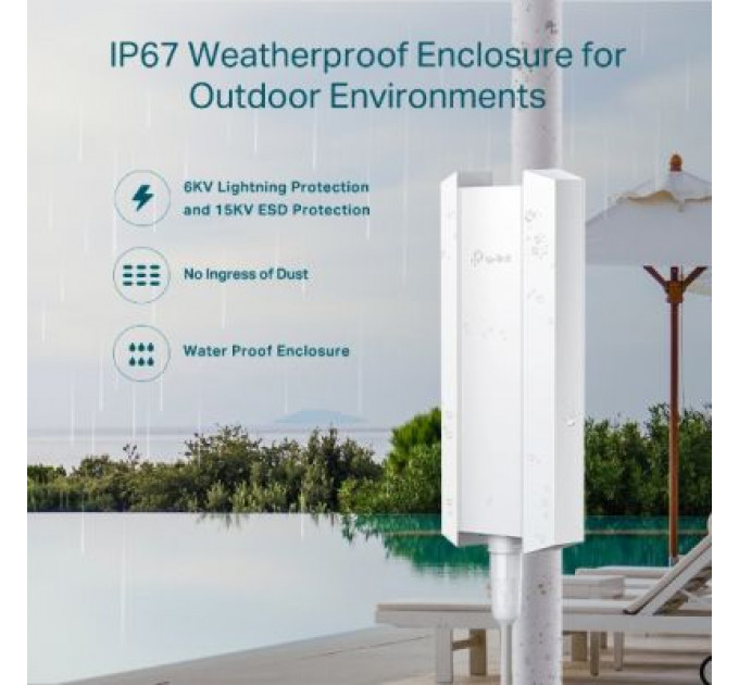 Точка доступу Wi-Fi TP-Link EAP610-OUTDOOR