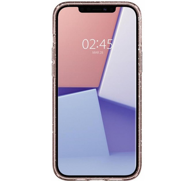 Spigen Чохол-накладка Spigen Liquid Crystal Glitter для Apple iPhone 12/12 Pro Rose Quartz (ACS01699)