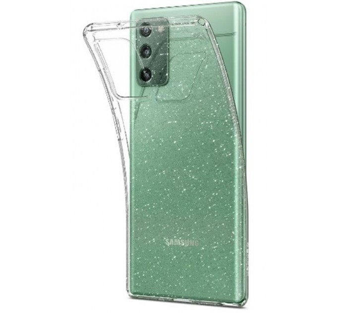 Spigen Чохол-накладка Spigen Liquid Crystal Glitter для Samsung Galaxy Note20 SM-N980 Crystal Quartz (ACS01416)