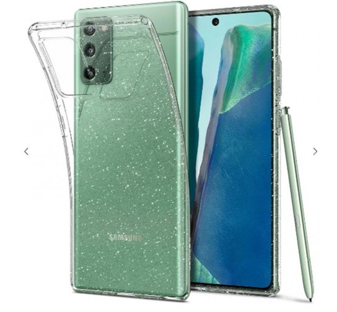 Spigen Чохол-накладка Spigen Liquid Crystal Glitter для Samsung Galaxy Note20 SM-N980 Crystal Quartz (ACS01416)