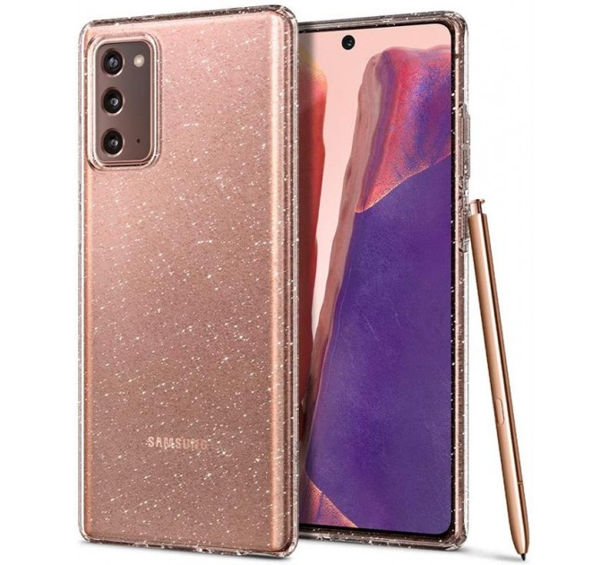 Spigen Чохол-накладка Spigen Liquid Crystal Glitter для Samsung Galaxy Note20 SM-N980 Crystal Quartz (ACS01416)