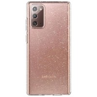 Чохол-накладка Spigen Liquid Crystal Glitter для Samsung Galaxy Note20 SM-N980 Crystal Quartz (ACS01416)