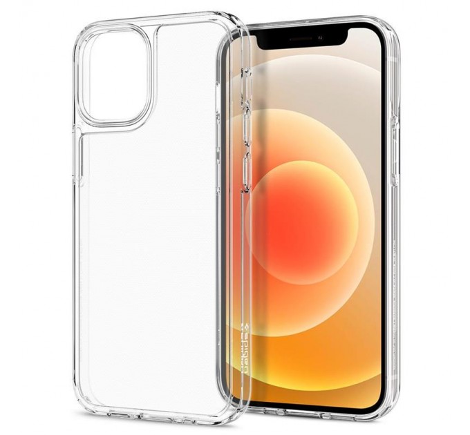 Spigen Чохол-накладка Spigen Quartz Hybrid для Apple iPhone 12 Mini Crystal Clear (ACS01748)