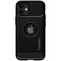 Spigen Чохол-накладка Spigen Rugged Armor для Apple iPhone 12 Mini Matte Black (ACS01743)