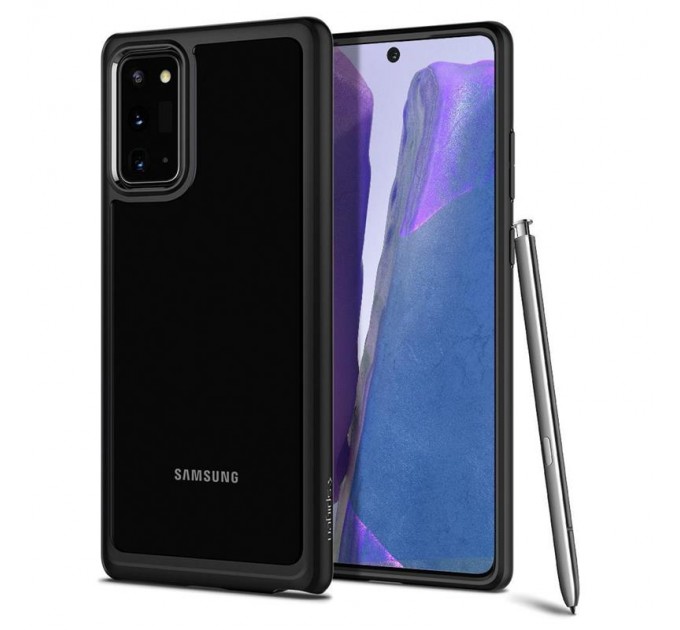 Spigen Чохол-накладка Spigen Ultra Hybrid для Samsung Galaxy Note20 SM-N980 Matte Black (ACS01420)