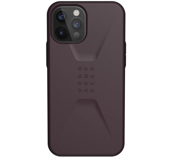 Urban Armor Gear Чохол-накладка Urban Armor Gear Civilian для Apple iPhone 12 Pro Max Eggplant (11236D114949)