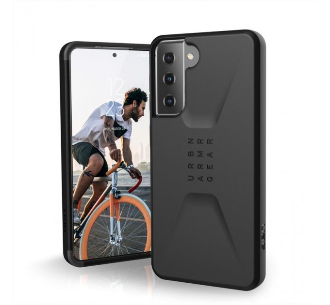 Urban Armor Gear Чохол-накладка Urban Armor Gear Civilian для Samsung Galaxy S21 SM-G991 Black (21281D114040)