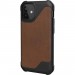 Urban Armor Gear Чохол-накладка Urban Armor Gear Metropolis Lite для Apple iPhone 12 Mini Leather Brown (11234O118380)