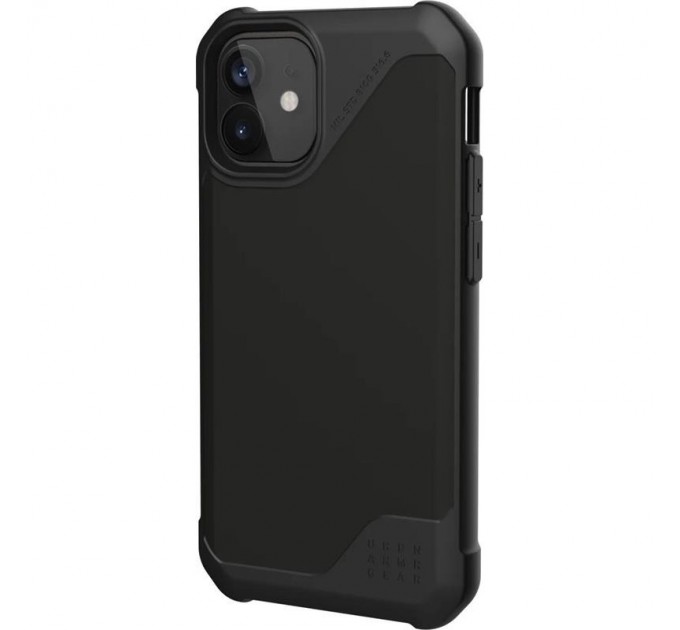 Urban Armor Gear Чохол-накладка Urban Armor Gear Metropolis Lite для Apple iPhone 12 Mini SATN Black (11234O113840)