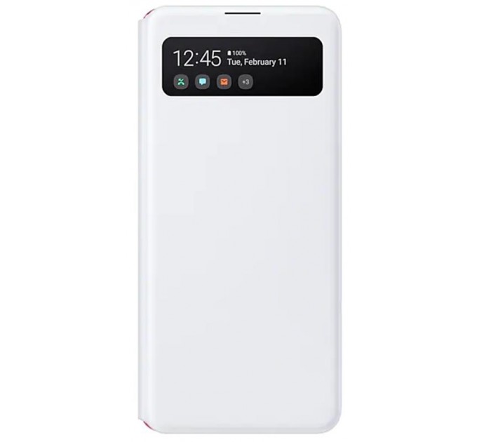 Samsung Чохол-книжка Samsung S View Wallet Cover для Samsung Galaxy A41 SM-A415 White (EF-EA415PWEGRU)