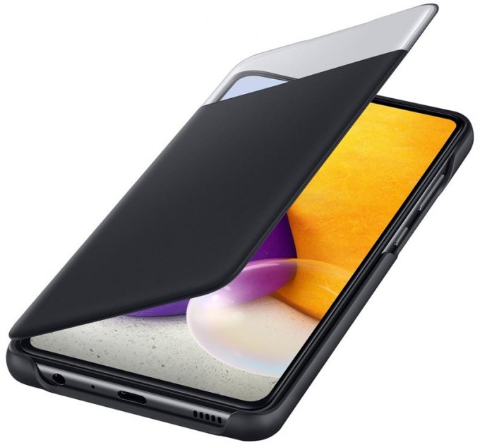 Samsung Чохол-книжка Samsung S View Wallet Cover для Samsung Galaxy A72 SM-A725 Black (EF-EA725PBEGRU)
