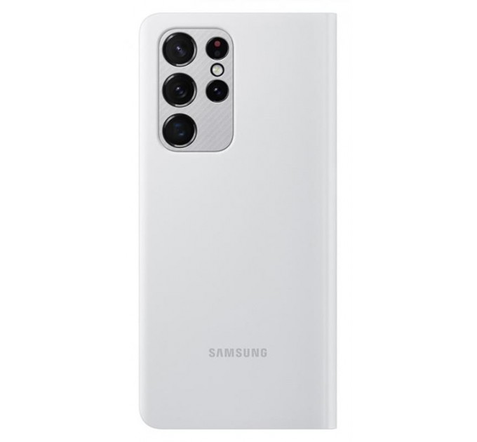 Samsung Чохол-книжка Samsung Smart LED View Cover для Samsung Galaxy S21 Ultra SM-G998 Light Gray (EF-NG998PJEGRU)