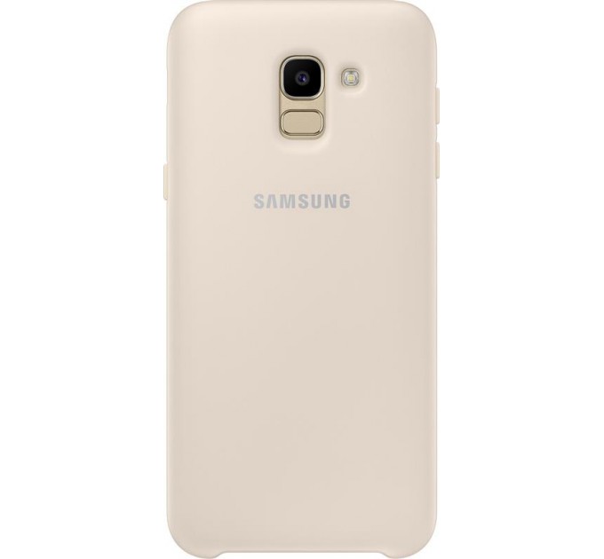 Samsung Чохол-накладка Samsung Dual Layer Cover для Samsung Galaxy J6 SM-J600 Gold (EF-PJ600CFEGRU)