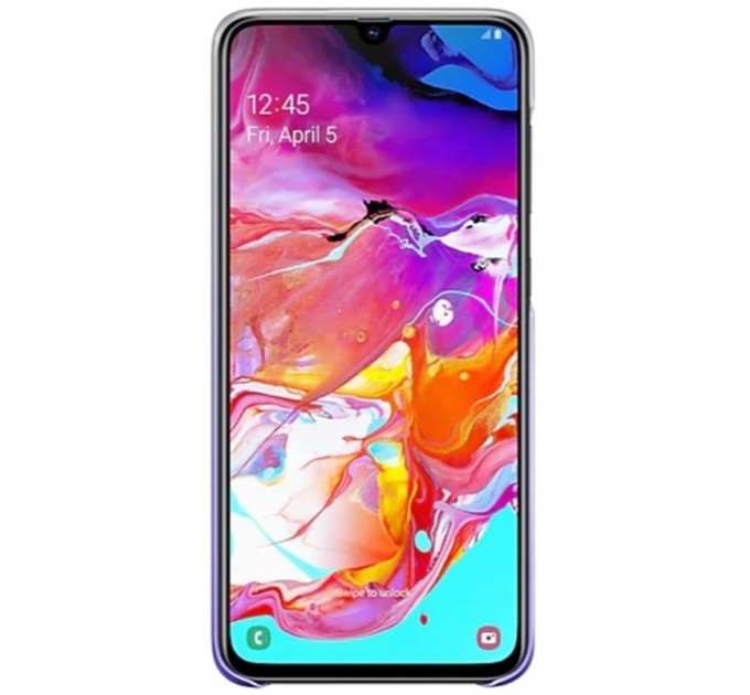 Samsung Чохол-накладка Samsung Gradation Cover для Samsung Galaxy A70 SM-A705 Violet (EF-AA705CVEGRU)