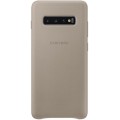 Чохол-накладка Samsung Leather Cover для Samsung Galaxy S10+ SM-G975 Gray (EF-VG975LJEGRU)