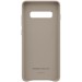 Чохол-накладка Samsung Leather Cover для Samsung Galaxy S10+ SM-G975 Gray (EF-VG975LJEGRU)