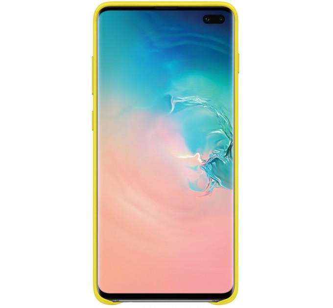 Samsung Чохол-накладка Samsung Leather Cover для Samsung Galaxy S10+ SM-G975 Yellow (EF-VG975LYEGRU)