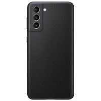 Чохол-накладка Samsung Leather Cover для Samsung Galaxy S21+ SM-G996 Black (EF-VG996LBEGRU)
