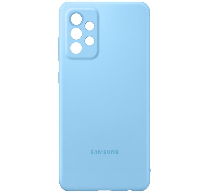Samsung Чохол-накладка Samsung Silicone Cover для Samsung Galaxy A72 SM-A725 Blue (EF-PA725TLEGRU)