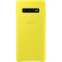 Чохол-накладка Samsung Silicone Cover для Samsung Galaxy S10+ SM-G975 Yellow (EF-PG975TYEGRU)