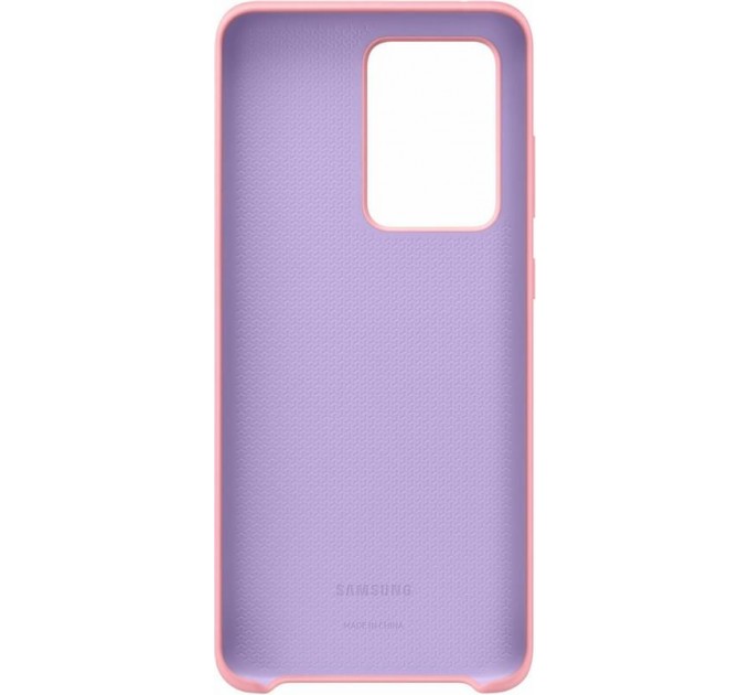 Samsung Чохол-накладка Samsung Silicone Cover для Samsung Galaxy S20 Ultra SM-G988 Pink (EF-PG988TPEGRU)
