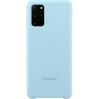 Чохол-накладка Samsung Silicone Cover для Samsung Galaxy S20+ SM-G985 Sky Blue (EF-PG985TLEGRU)