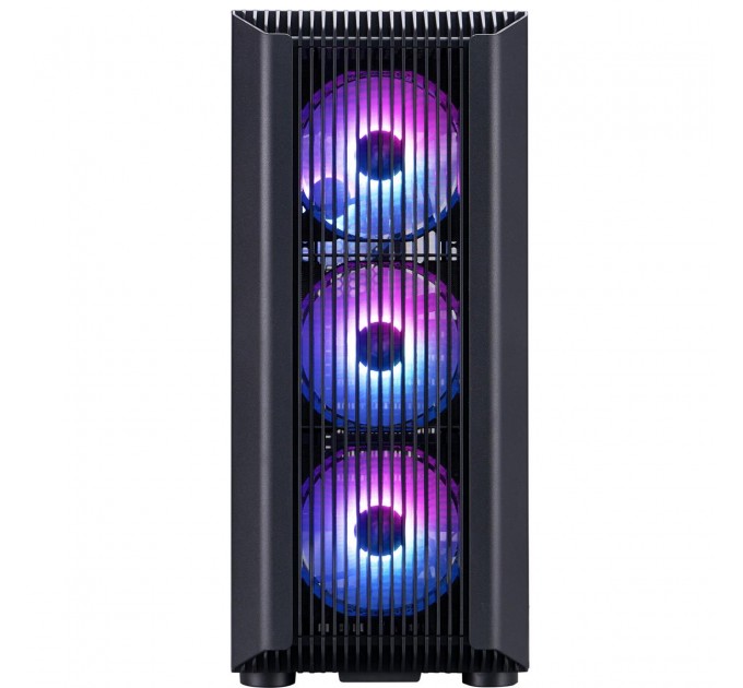 1stPlayer Корпус 1stPlayer H6-BK-4F7 Black без БЖ