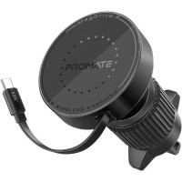 Автомобільний зарядний пристрій Promate Magdrive-r Black