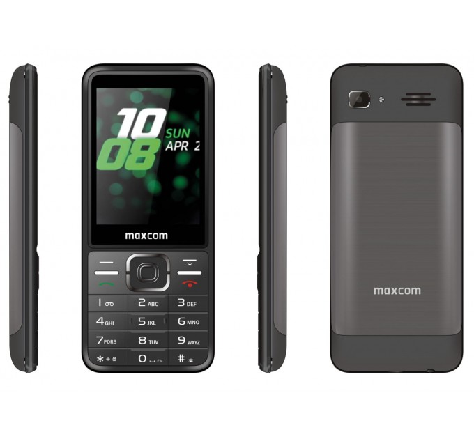 Maxcom Мобiльний телефон Maxcom MM244 Black