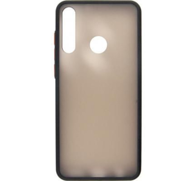Dengos Чохол до мобільного телефона Dengos Matt Huawei Y6P, black (DG-TPU-MATT-54) (DG-TPU-MATT-54)