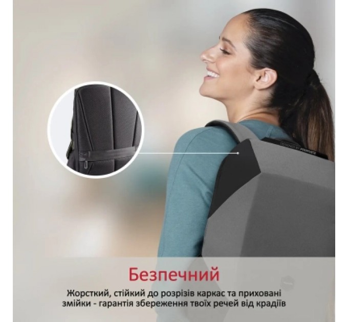 Promate Рюкзак для ноутбука Promate 15.6" UrbanPack-BP Grey (urbanpack-bp.grey)