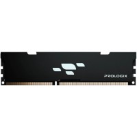 Модуль пам'яті для комп'ютера DDR4 16GB 3200 MHz Black Prologix (PRO16GB3200B4)