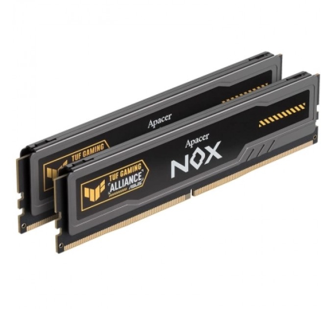 Apacer Модуль пам'яті для комп'ютера DDR5 32GB (2x16GB) 5200 MHz NOX TUF Apacer (AH5U32G52C522UTAA-2)