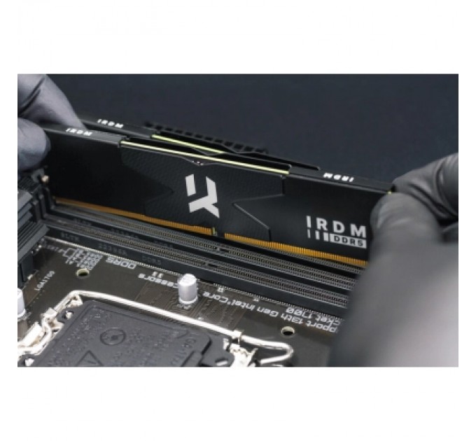 Модуль пам'яті для комп'ютера DDR5 32GB (2x16GB) 5600 MHz IRDM Black Goodram (IR-5600D564L36S/32GDC)