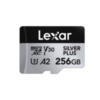 Карта пам'яті Lexar 256GB microSDXC class 10 UHS-I U3 V30 A2 Professional Silver (LMSSIPL256G-BNANG)