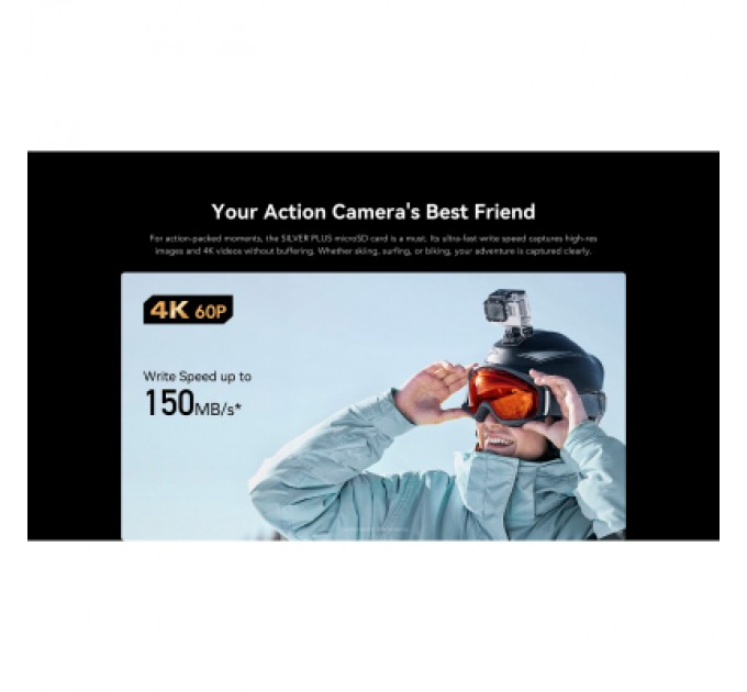 Карта пам'яті Lexar 256GB microSDXC class 10 UHS-I U3 V30 A2 Professional Silver (LMSSIPL256G-BNANG)