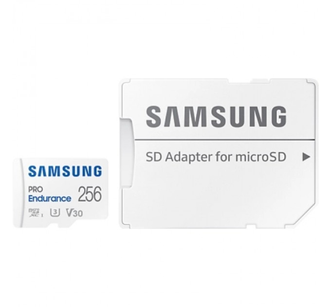 Карта пам'яті Samsung 256GB microSDXC class 10 UHS-I U3 V30 Pro Endurance (MB-MJ256KA/EU)